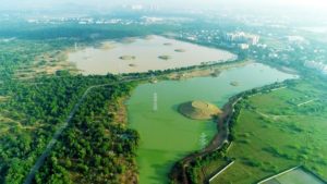 Restoration of twin lake, Siruseri
